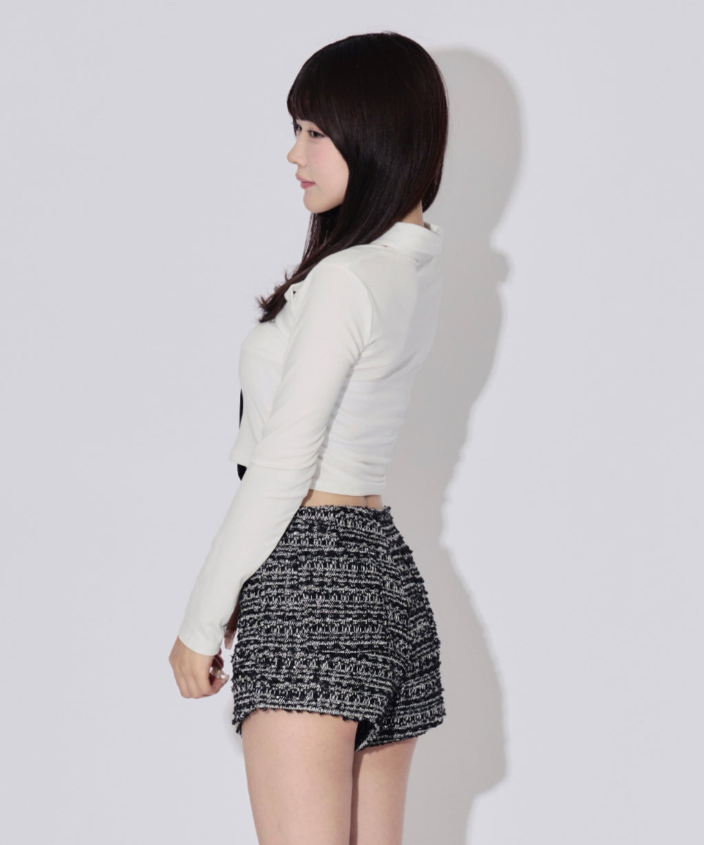 Cutout Feminine Blouse / カットアウトフェミニンブラウス