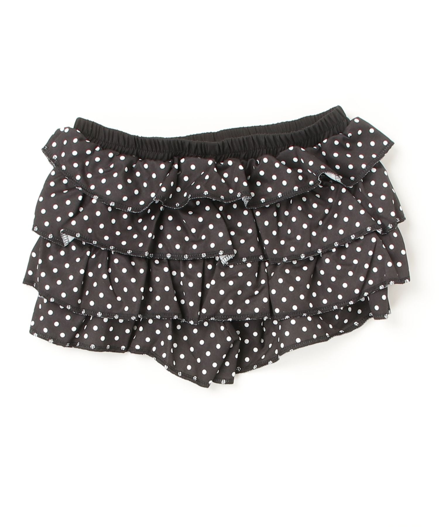 Dot Tiered Ruffle Shorts / ドットティアードラッフルショートパンツ