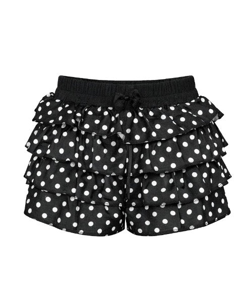 Dot Tiered Ruffle Shorts / ドットティアードラッフルショートパンツ