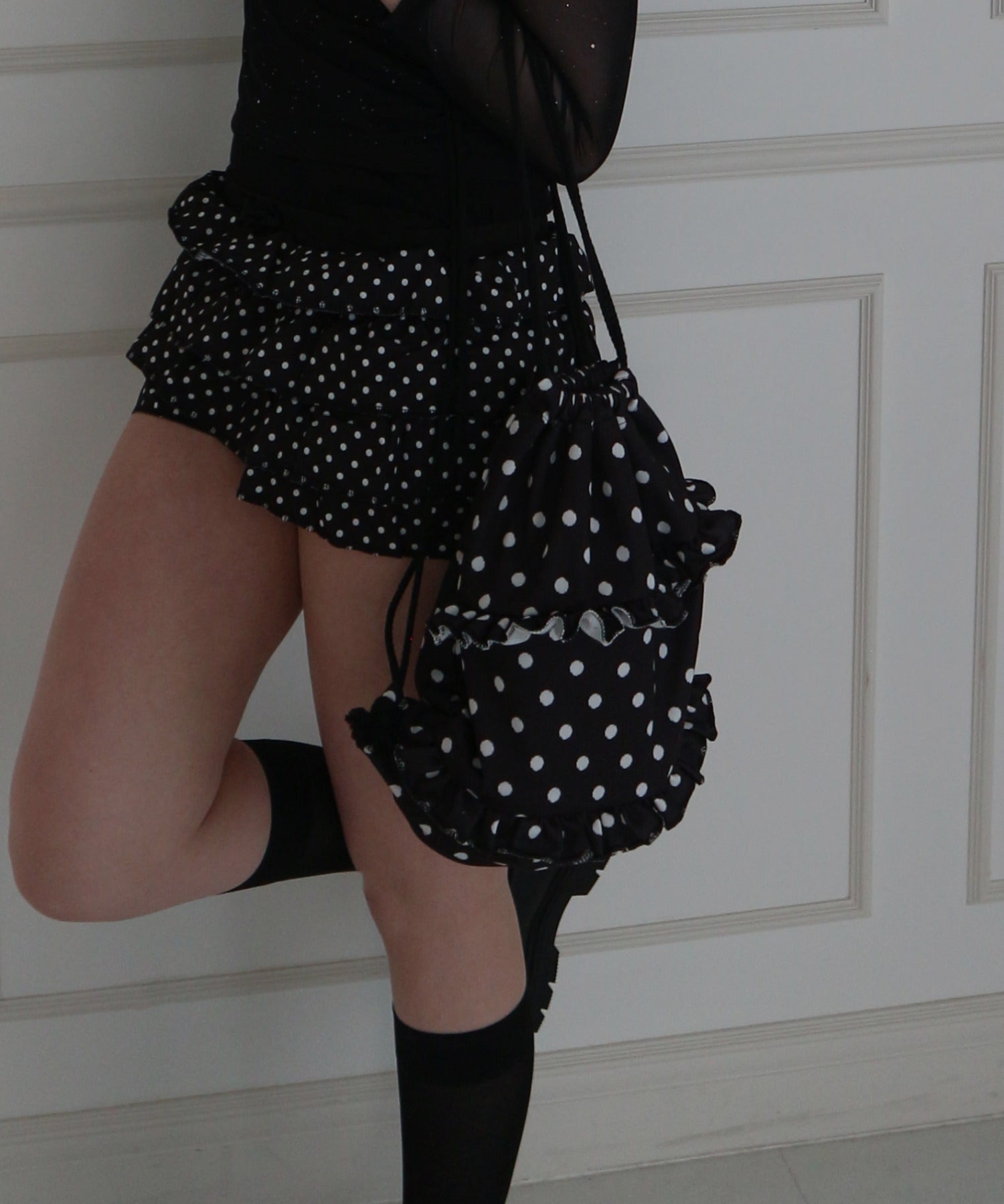 Tiered Dot Knapsack / ティアードドットナップサック