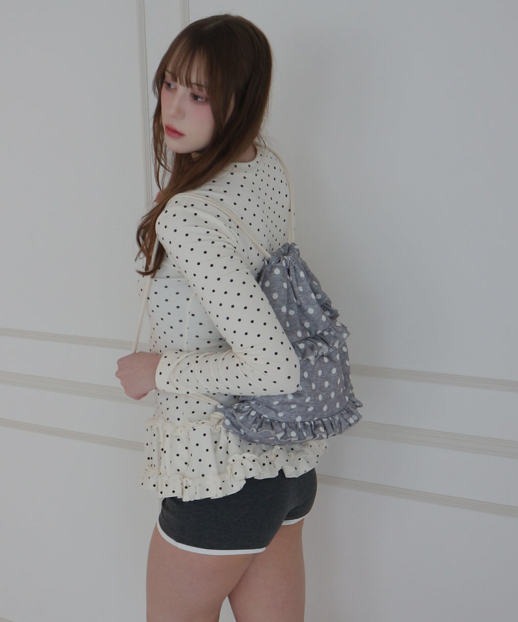 Tiered Dot Knapsack / ティアードドットナップサック