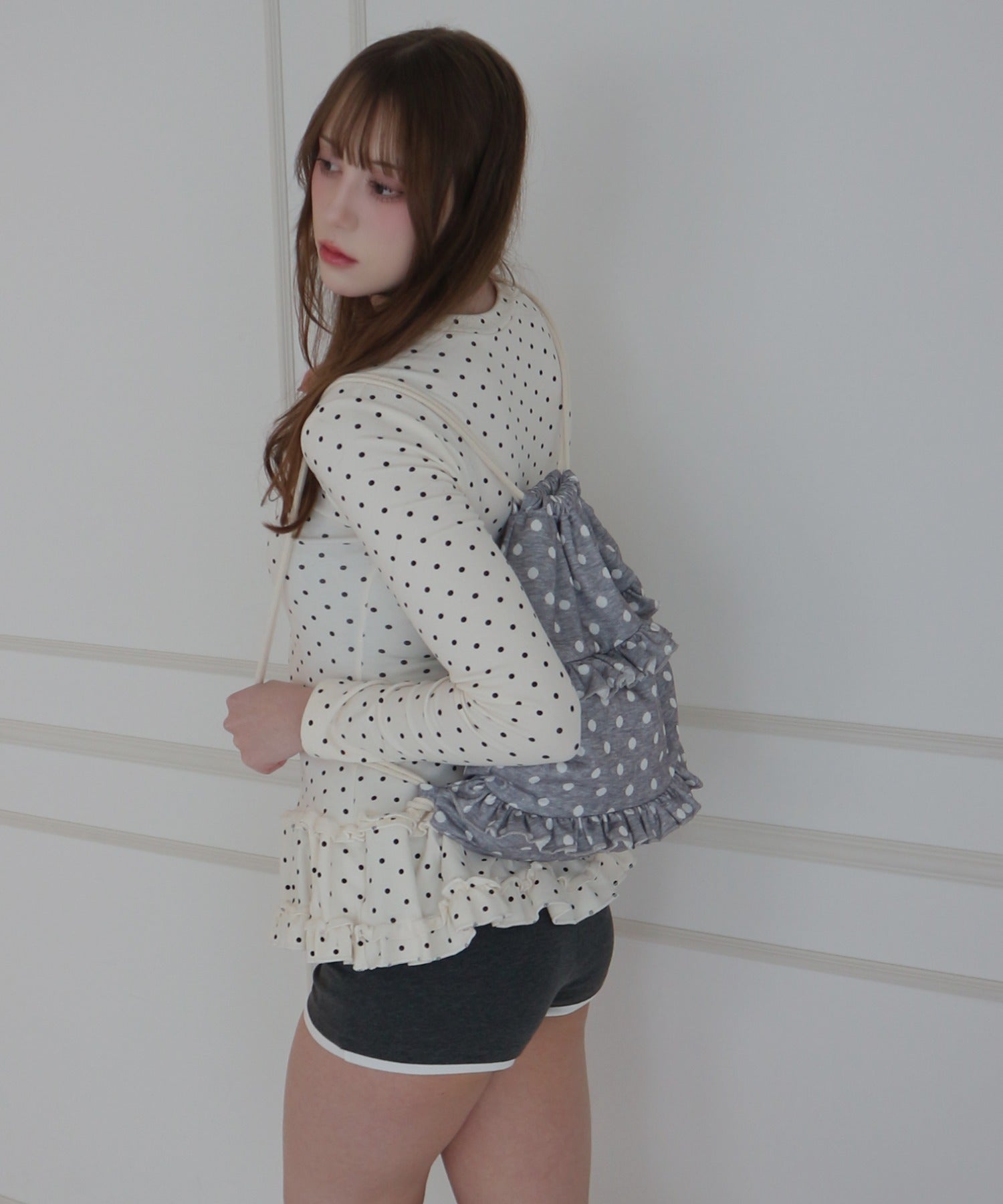 Tiered Dot Knapsack / ティアードドットナップサック