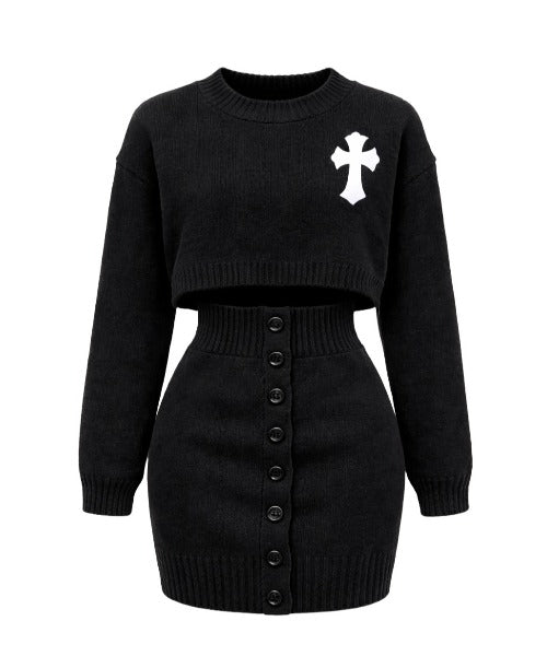 Cross Knit Set-up / クロスニットセットアップ