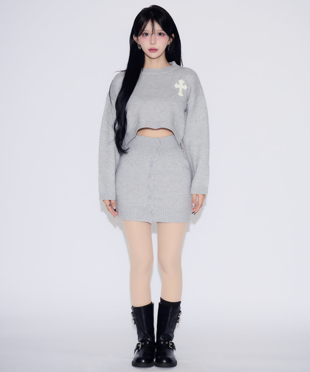 Cross Knit Set-up / クロスニットセットアップ