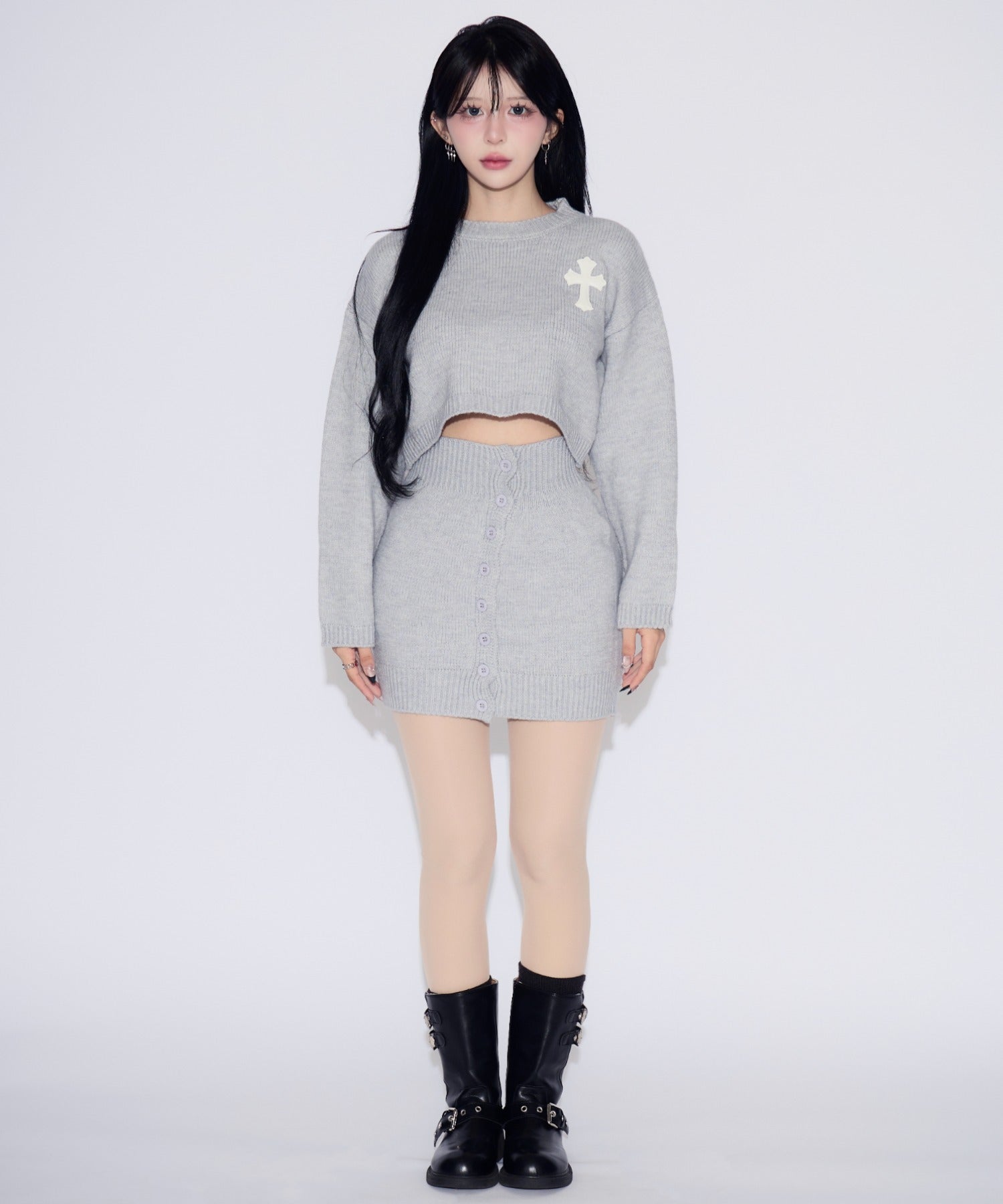Cross Knit Set-up / クロスニットセットアップ