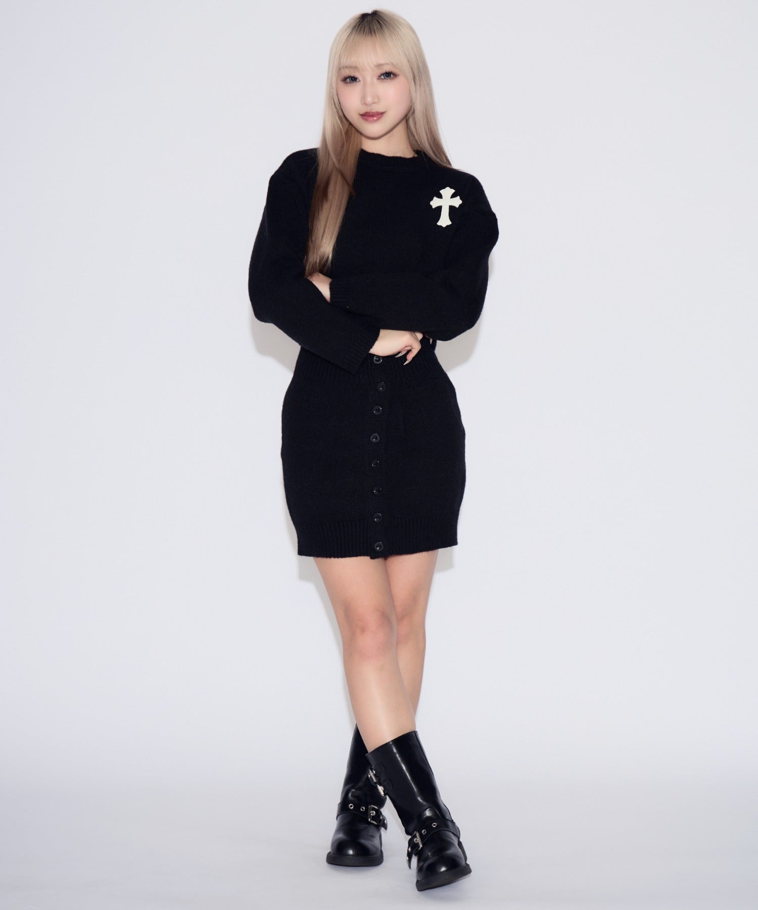 Cross Knit Set-up / クロスニットセットアップ