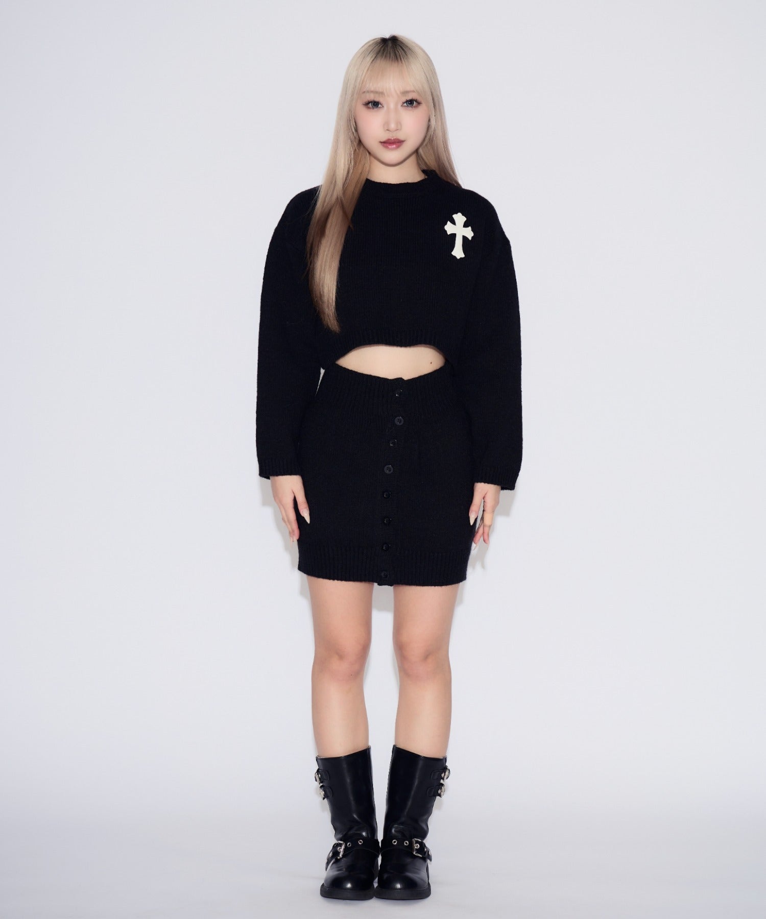 Cross Knit Set-up / クロスニットセットアップ