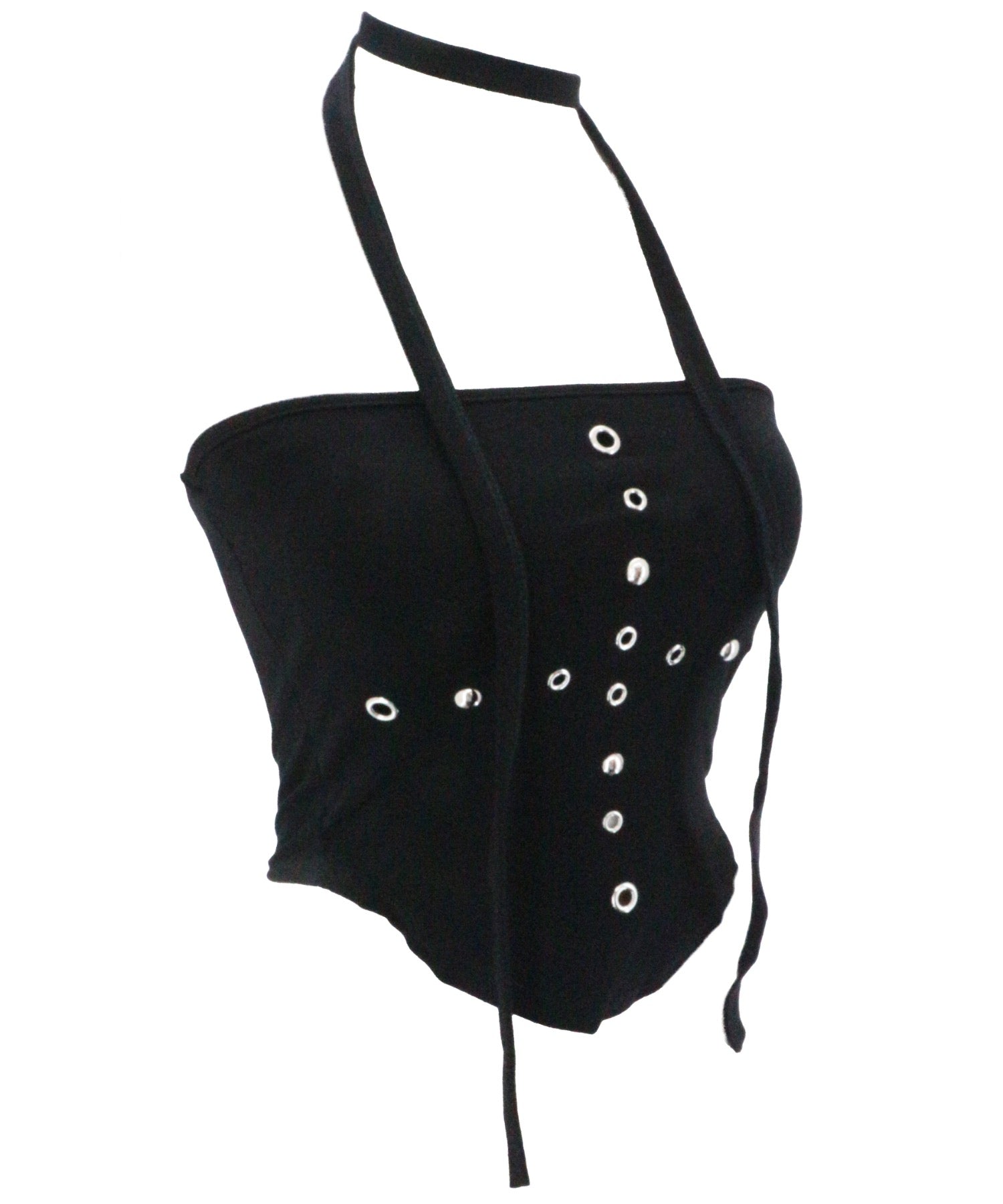Studded Hole Tube Top / スタッズホールチューブトップ カップ付