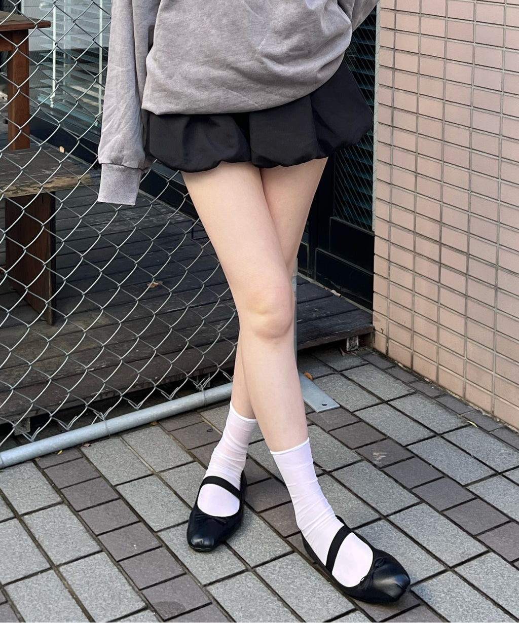 Balloon Mini Skirt / バルーンミニスカート