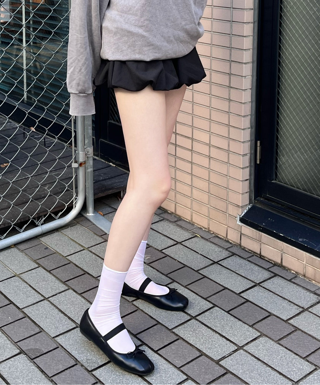 Balloon Mini Skirt / バルーンミニスカート