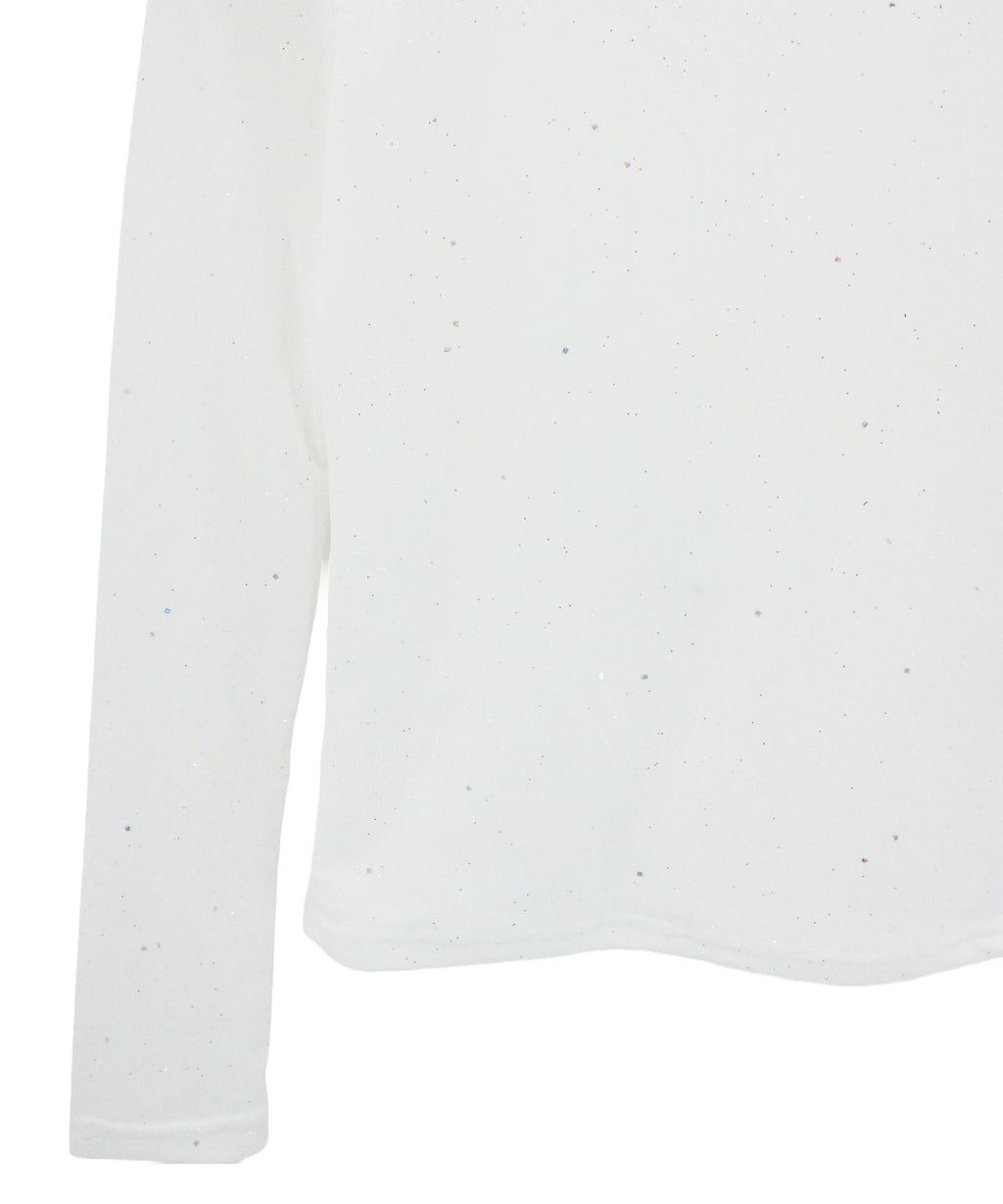 See-through Mellow Glitter High Neck / シースルーメロウグリッターハイネック