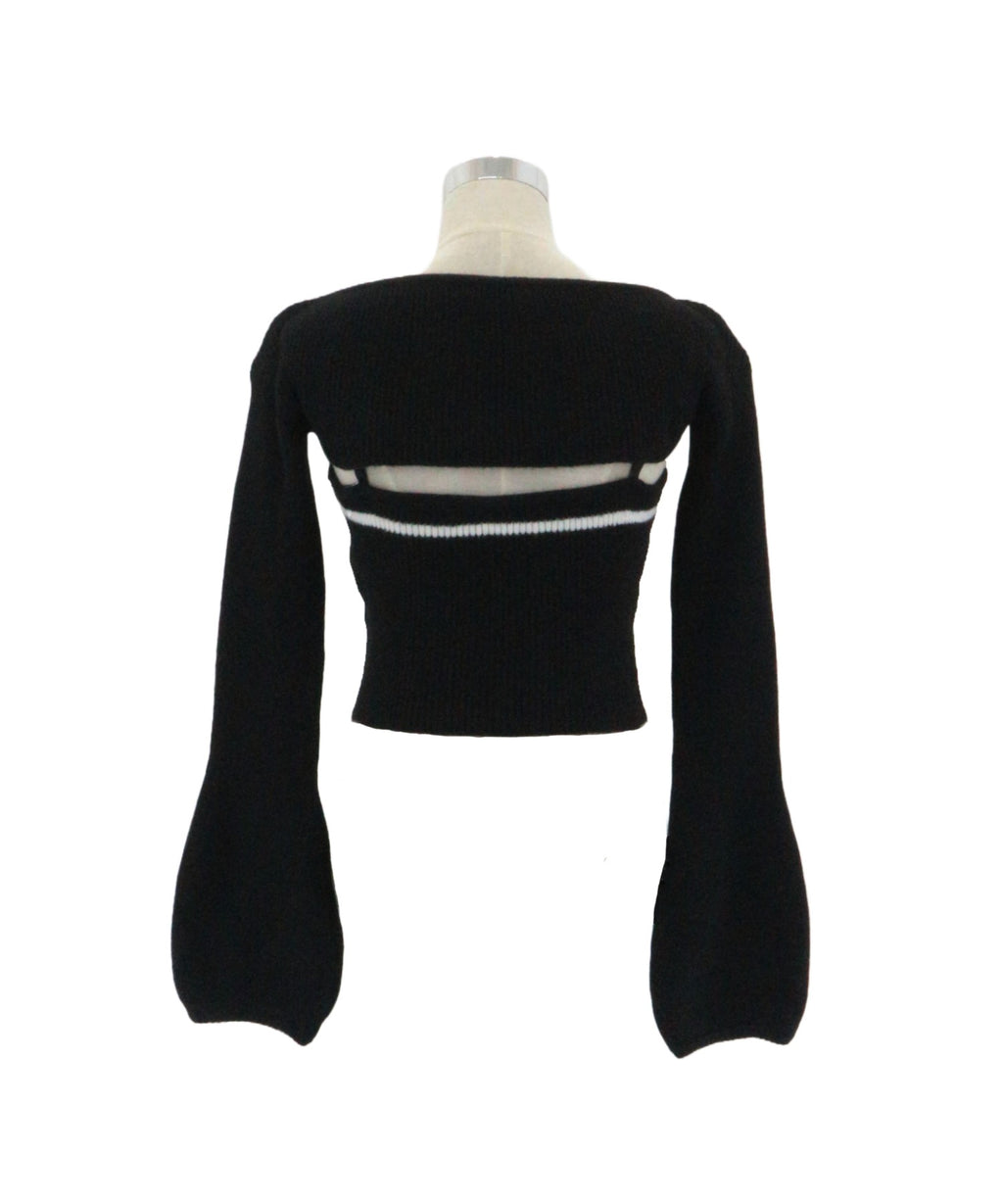 Frill Ribbon knit set / フリルリボンニットアンサンブル 2点セット