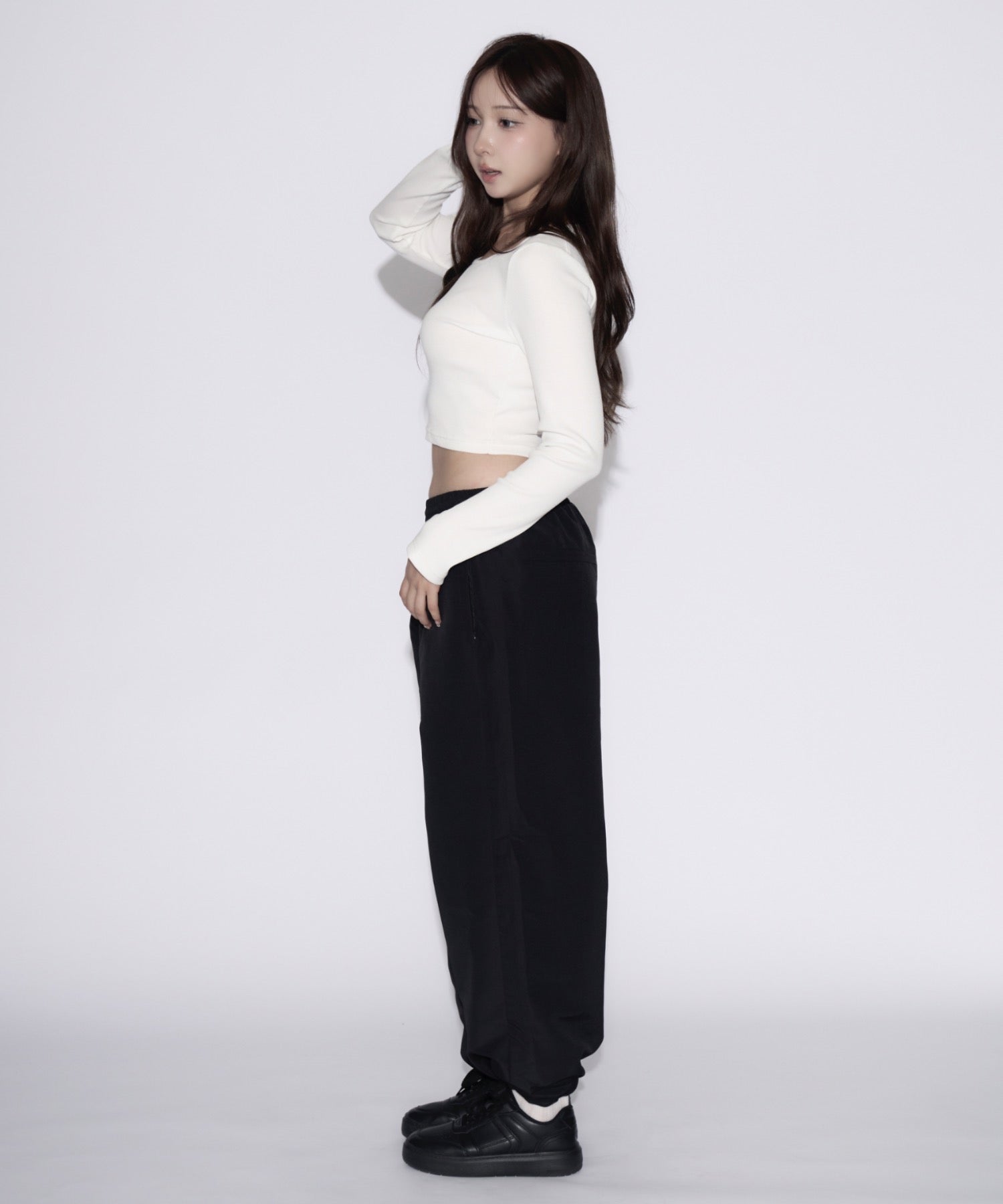 【ユニセックス】Cross Nylon Pants / 十字架ナイロンパンツ