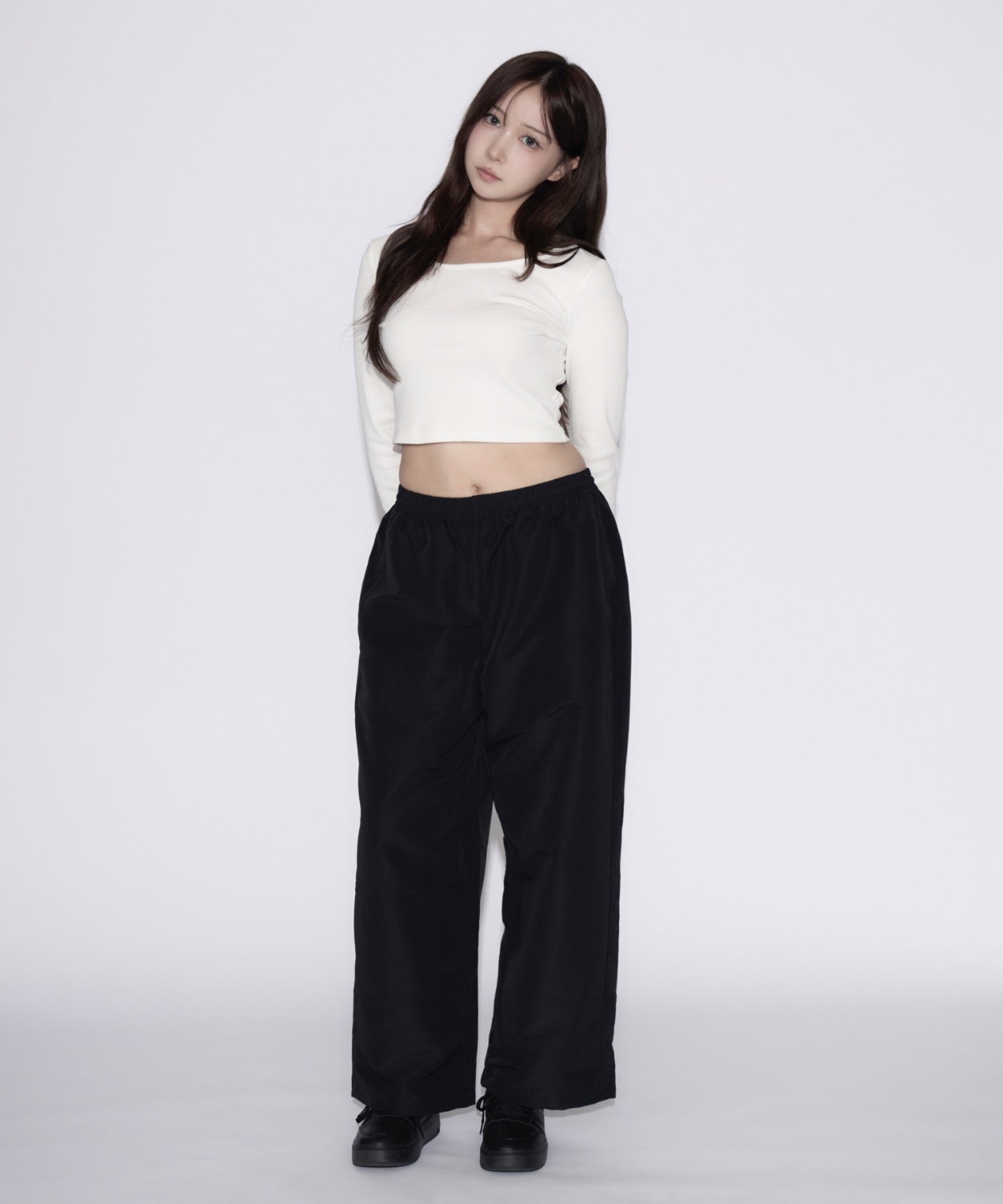【ユニセックス】Cross Nylon Pants / 十字架ナイロンパンツ