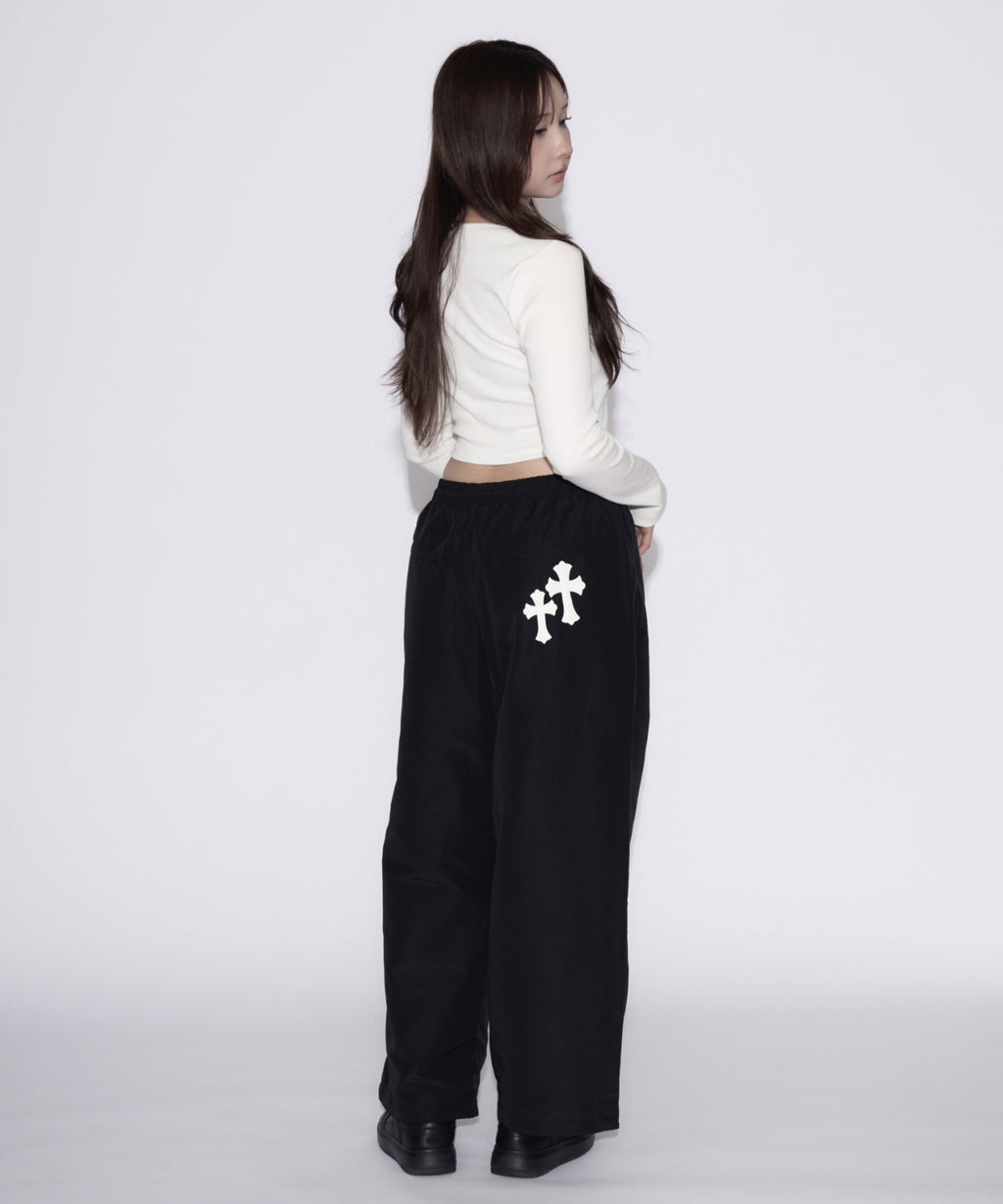 【ユニセックス】Cross Nylon Pants / 十字架ナイロンパンツ