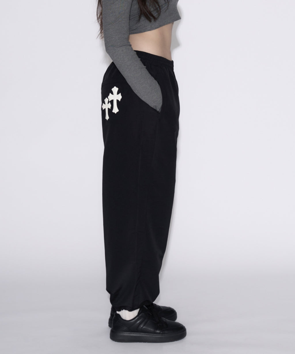 【ユニセックス】Cross Nylon Pants / 十字架ナイロンパンツ