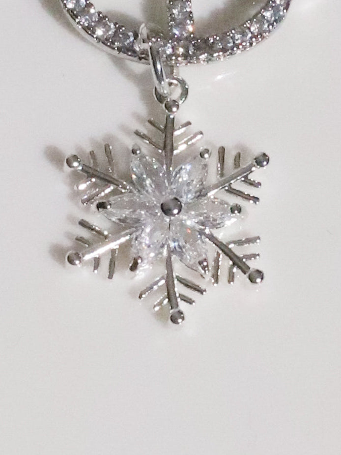 Rhinestone Snow Bracelet