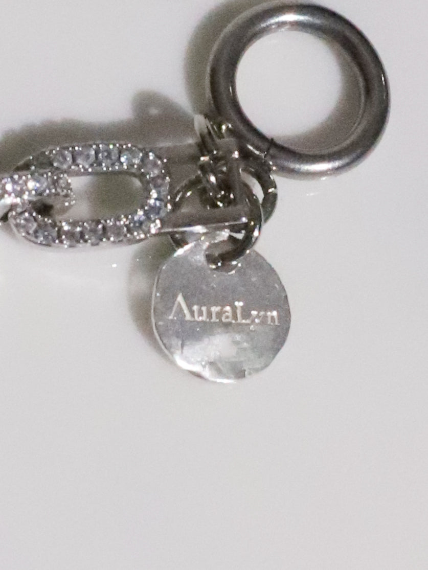 Rhinestone Snow Bracelet