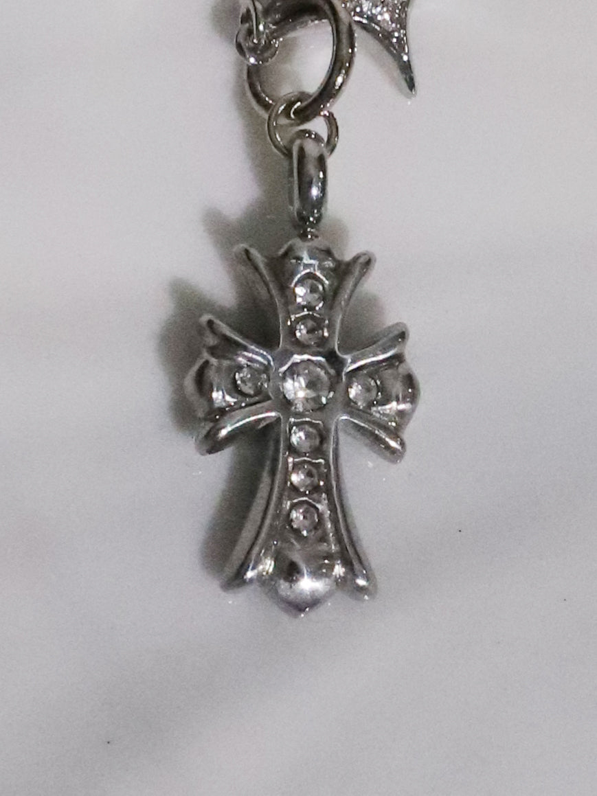 Cross Rhinestone Bracelet(single)